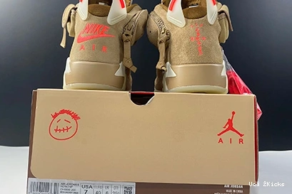 Jordan Popular Travis 9018 Scott 6 Retro 628 Khaki British DH0690- 0724